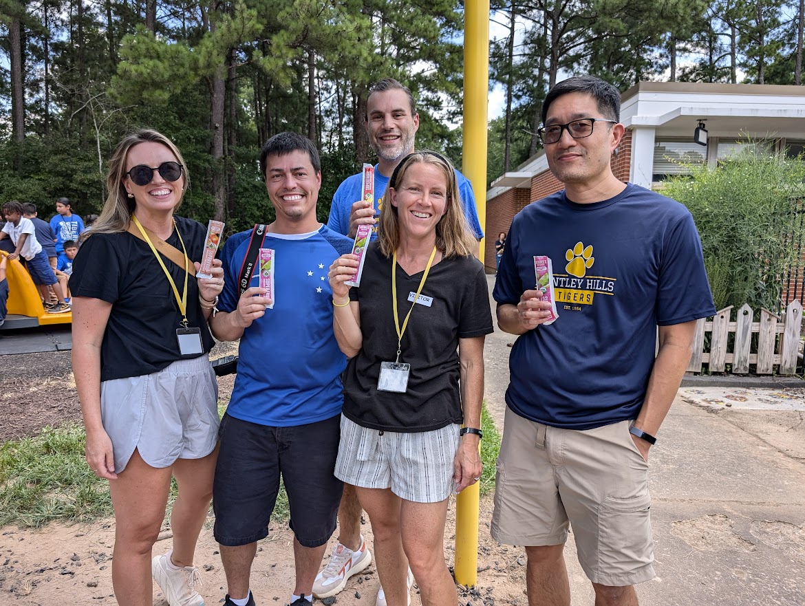 A community volunteering event.